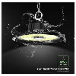 V-TAC VT-91202 240786 LED svítidlo pro haly Energetická třída (EEK2021): D (A - G) LED LED 200 W černá