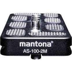 Mantona AS-100-2M deska pro rychlou výměnu Vnější závit=1/4, 3/8