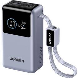 UGREEN powerbanka Li-Ion, 10000 mAh, Power Delivery 3.0, stříbrná, Indikátor stavu