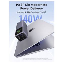 UGREEN powerbanka Li-Ion, 25000 mAh, Power Delivery 3.0, stříbrná, Indikátor stavu