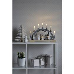 Konstsmide 3260-320 vánoční oblouk les teplá bílá LED šedá