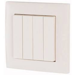 CPAD-00/195 Eaton xComfort 4kanálový nástěnný vypínač bílá