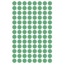 Avery-Zweckform 3012 popisovače etiket Ø 8 mm zelená 416 ks trvalé papír