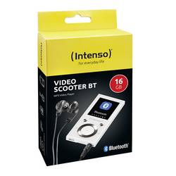 Intenso Video Scooter MP3 přehrávač 16 GB bílá Bluetooth