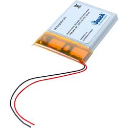 Jauch Quartz LP605060JU speciální akumulátor Prismatisch s kabelem Li-Pol 3.7 V 1850 mAh 1 ks