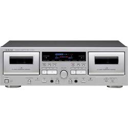 TEAC W-1200 kazetový stříbrná až pro dvě kazety