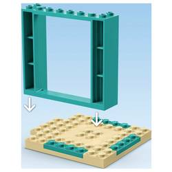 11201 LEGO® Bluey Bluey a Chloe na hrací ploše