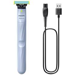 Philips Bodycare OneBlade 1st Shave QP1324/20 zastřihovač nosních chloupků nebeská modř