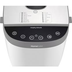 Morphy Richards Homebake domácí pekárna, bez BPA, 1 kg, bílá, 502001 EER