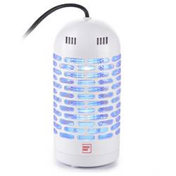 Swissinno 3W LED 1 254 001 UV lapač hmyzu LED světlo, mřížka pod napětím 3 W (Ø x v) 100 mm x 225 mm bílá 1 ks