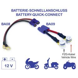 BAAS BA09B kabel s rychlospojkou rychlospojka
