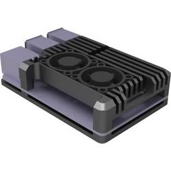 Joy-it Armor Case BLOCK ACTIVE SBC skříň Vhodné pro (vývojové sady): Raspberry Pi® včetně aktivního chladiče černá