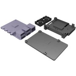 Joy-it Armor Case BLOCK ACTIVE SBC skříň Vhodné pro (vývojové sady): Raspberry Pi® včetně aktivního chladiče černá