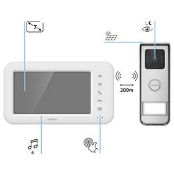 Avidsen domovní video telefon modul pro domácí telefony, Monitor, 112296