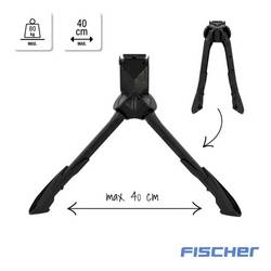 FISCHER FAHRRAD 50176:FISCHER stojan na jízdní kola hliník černá