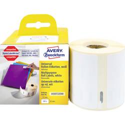 Avery-Zweckform etikety v roli kompatibilní náhradní DYMO, Seiko 11354, S0722540 57 x 32 mm papír bílá 500 ks přemístitelné univerzální etikety ASS0722540