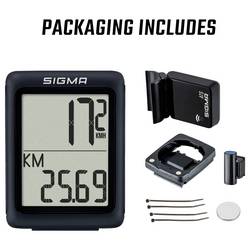 Sigma BC 5.0 WL ATS bezdrátový cyklopočítač kódovaný přenos se senzorem kola
