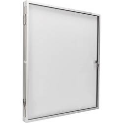 magnetoplan vitrína 1215300 Použití pro formát papíru: 12 x DIN A4 interiér 1215300 hliník bílá 1 ks