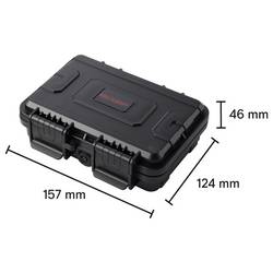 VOLTCRAFT Outdoorový kufr na akumulátory/baterie 24x CR-123A, 16340 , 18350 , CR 2 (d x š x v) 157 x 125.5 x 46 mm