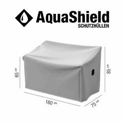 Siena Garden D41163 Bankšilový obal AquaShield, 3ks, 160 x 75 x H65 / 85 cm, světle šedá, 100% polyester