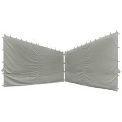 Siena Garden J05232 Boční díly pro Pavillon Berlino 3x3 m, šedá, sada 2 ks, potah z polyesteru, 160 g/m² světle šedá, 2 kusy