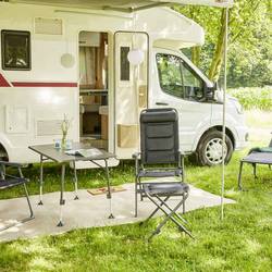 Siena Garden M31070 Kampingssel + Premium anth. Hliníková / 2D měřicí lišta
