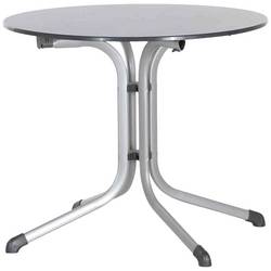 Sieger 3135-50 Sklopný stolek Bouelvard vivodur Ø 85 cm, grafit/břidlicový vzhled, antracitová
