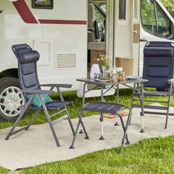 Siena Garden M31071 Kampingssel + Premium bl. Hliník, 2D měření