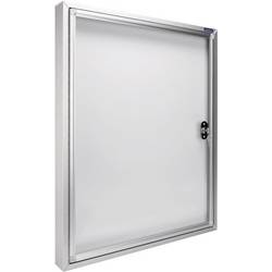 magnetoplan vitrína 1214100 Použití pro formát papíru: 6 x DIN A4 venkovní prostor 1214100 hliník bílá 1 ks