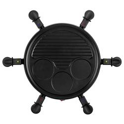 Tristar RA-2998 raclette gril 6 pánví, nepřilnavý povlak, indikátor černá