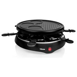 Tristar RA-2998 raclette gril 6 pánví, nepřilnavý povlak, indikátor černá