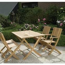 Siena Garden 120551 Skládací židle FALun, skládání a plocha Akazínu FSC®-100% přírodní