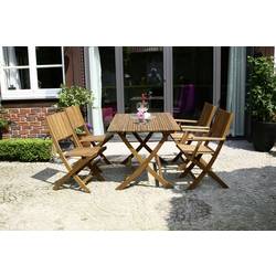 Siena Garden 120551 Skládací židle FALun, skládání a plocha Akazínu FSC®-100% přírodní