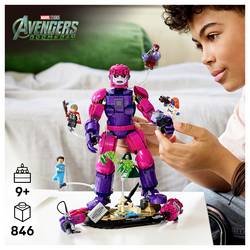 76348 LEGO® MARVEL SUPER HEROES Legendární showdown: Avengers: Doomsday; stavebnice - hračky; sestavení sestavení, hraní a výstup; 6 minifigurek