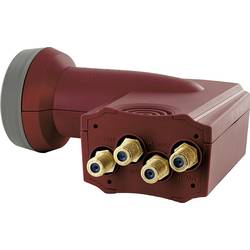 satelitní konvertor Quattro-LNB Schwaiger Velikost feedu: 40 mm