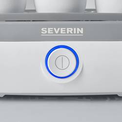 Severin EK 3164 vařič vajec s odměrkou, s propichovátkem vajec, bez BPA bílá, šedá