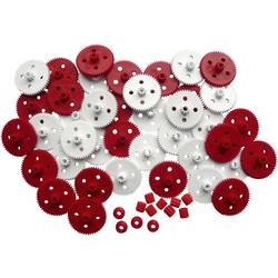 Reely plast sortiment ozubených kol Typ modulu: 0.5 Počet zubů: 50, 10 1 sada