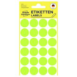 Avery-Zweckform 3174 popisovače etiket Ø 18 mm zářivá zelená 96 ks trvalé papír