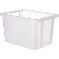 Curver 225497 otočný stohovací zásobník , ESSENTIALS Drehstapelbox 26L, transparent, stohovatelné, transparentní, 1 ks