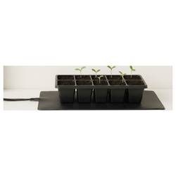 Sygonix SY-7481470 vyhřívaná rohož (d x š x v) 30 x 20 x 0.2 cm černá