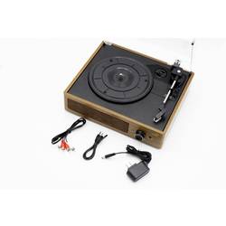 Technaxx TX-186 USB gramofon řemínkový pohon hnědá