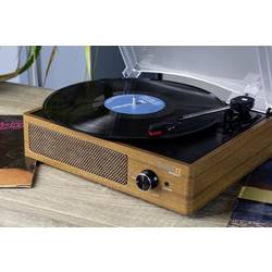 Technaxx TX-186 USB gramofon řemínkový pohon hnědá