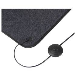 Sygonix SY-7463154 vyhřívaná rohož (d x š x v) 700 x 500 x 10 mm šedá