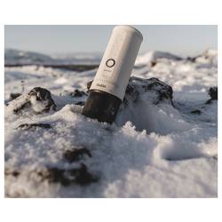 OutIn OTEM-01-PW Kávovar perlově bílá pro cestování / přenosné, s tlakovým mechanizmem, s Li-Ion aku