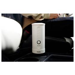 OutIn OTEM-01-PW Kávovar perlově bílá pro cestování / přenosné, s tlakovým mechanizmem, s Li-Ion aku