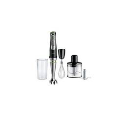 Braun MultiQuick 9 9MQ9135XI tyčový mixér 1200 W kabelové připojení, s odměrkou, mixér na polévky, multifunkční, bez BPA černá, nerezová ocel