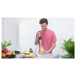 Braun MultiQuick 9 9MQ9135XI tyčový mixér 1200 W kabelové připojení, s odměrkou, mixér na polévky, multifunkční, bez BPA černá, nerezová ocel