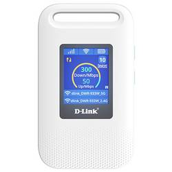 D-Link DWR-933W Cestovní 4G LTE Wi-Fi hotspot Až 64 zařízení MIMO černá