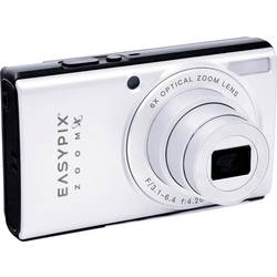 Easypix ZOOMX VX1372 digitální fotoaparát Zoom (optický): 6 x stříbrná, černá brašna Wi-Fi