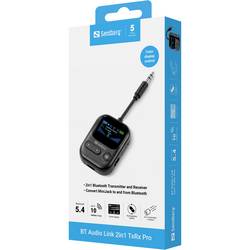 Sandberg 450-14 Bluetooth audio přijímač Bluetooth verze: 5.4